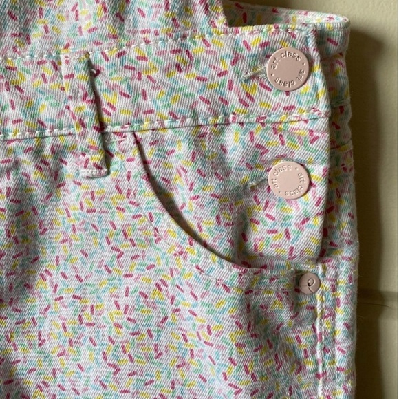 Ice Cream Sprinkles Overall Shorts - Picture 4 of 9